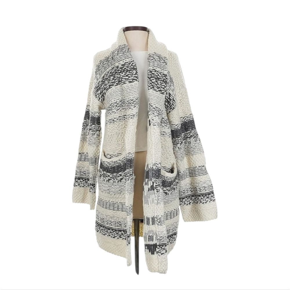 Lucky Brand Fairisle Coatigan Size Medium